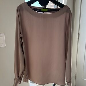Ann Taylor Taupe Blouse